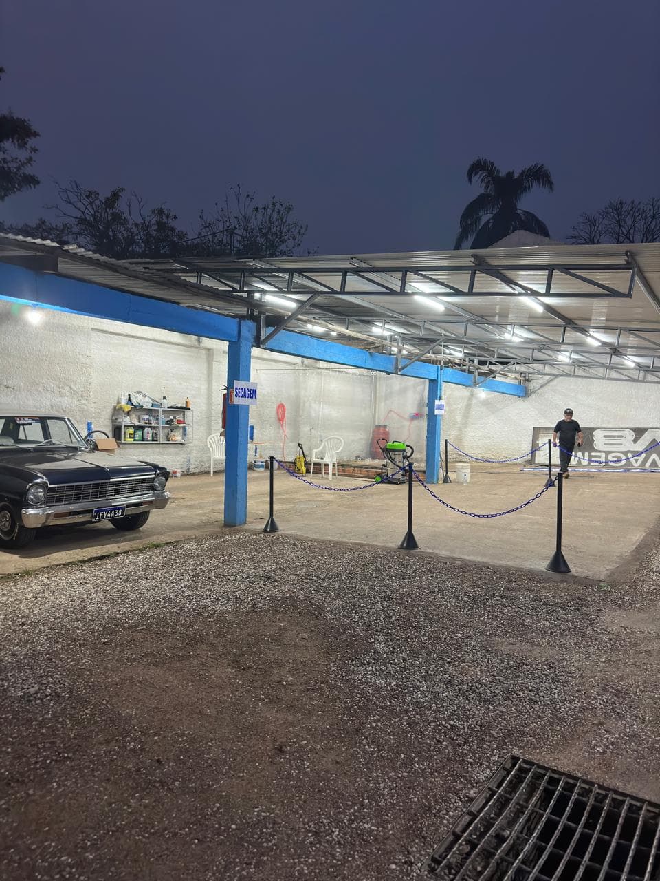 Estrutura da Garagem Central